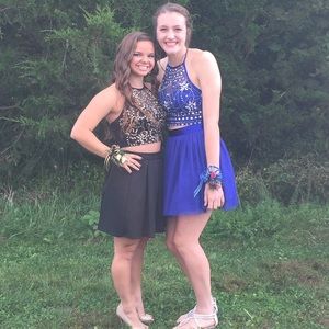 2 piece B Darlin homecoming dress